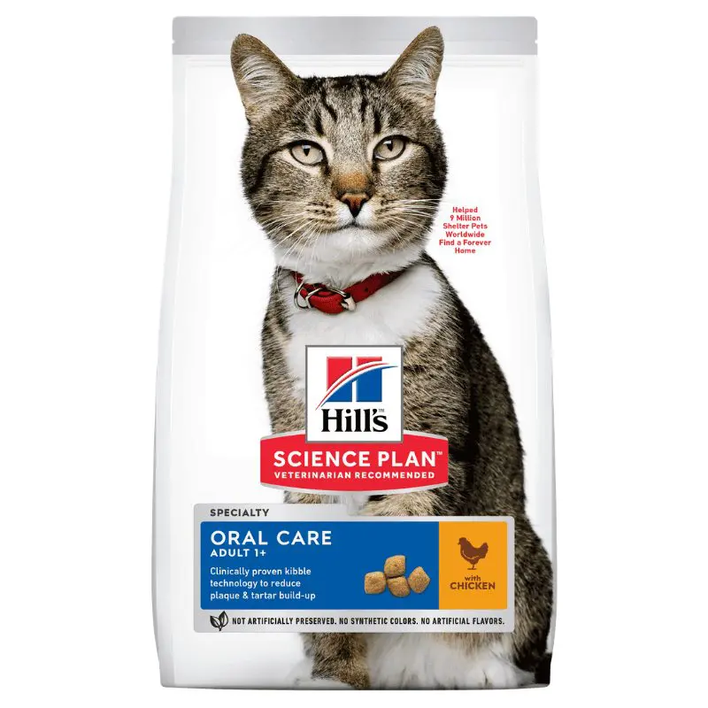 Hills Adult Oral Care Cat Food (7kg)