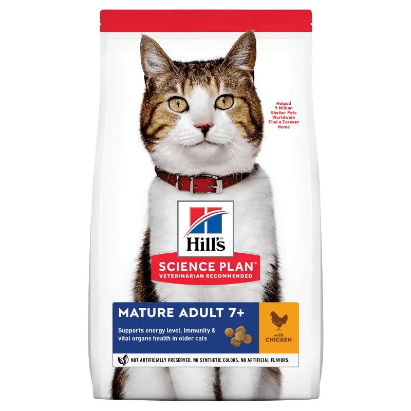 Hills Senior 7+ Chicken Cat Food (1.5kg)