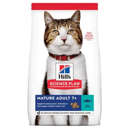 Hills Senior 7+ Tuna Cat Food (1.5kg)