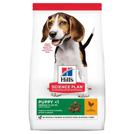 Hills Medium Puppy Food (2.5kg)