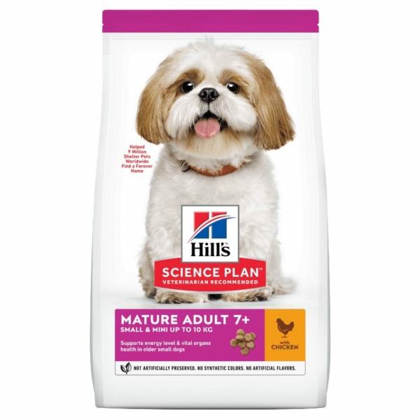 Hills Mature Adult 7+ Mini Dog Food (6kg)