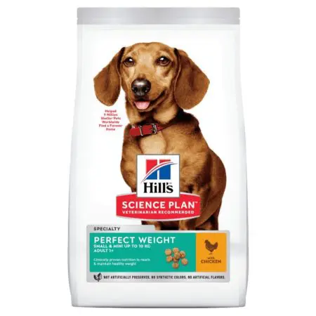 Hills Perfect Weight Mini Dog Food (1.5kg)