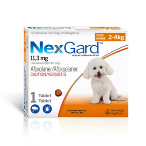 NexGard For Miniature Dogs 2-4kg