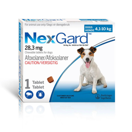 NexGard For Small Dogs 4.1-10kg