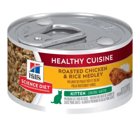Hills Roasted Chicken & Rice Medley Stew Kitten Food (79g)