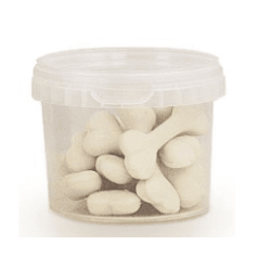 Ossobello Bone Dog Dental Chew XS White Jar (12's)