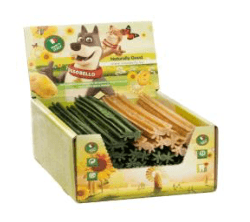 Ossobello Flowers Dog Dental Chews Expo Box XL (30's)