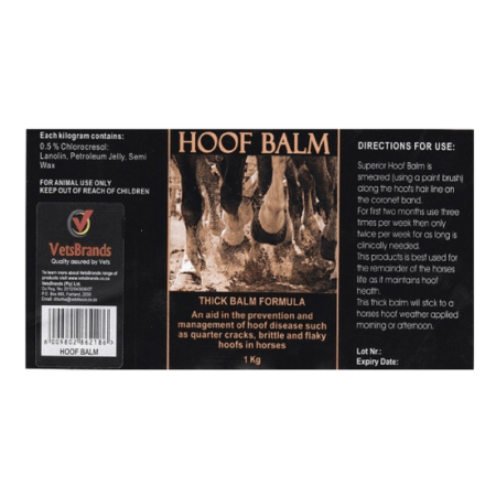 VetsBrands Hoof Balm (1kg)