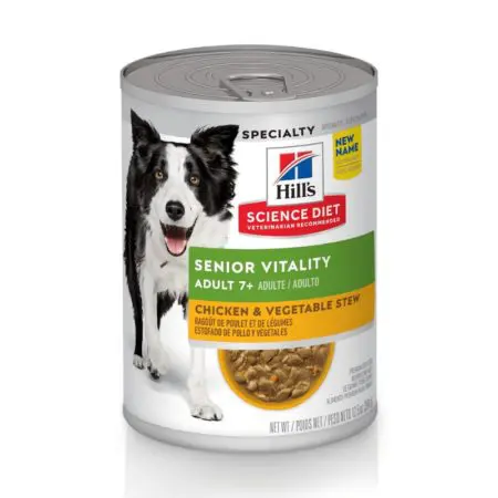 Hills Senior Vitality 7+ Chicken And Vegetable Stew (354g)