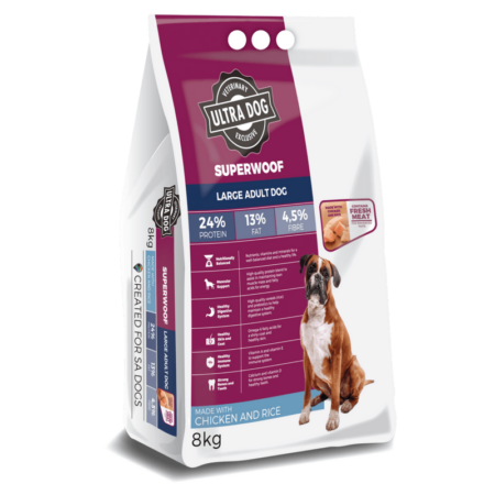Ultra Pet Superwoof Chicken And Rice Adult Dog Food (20kg)