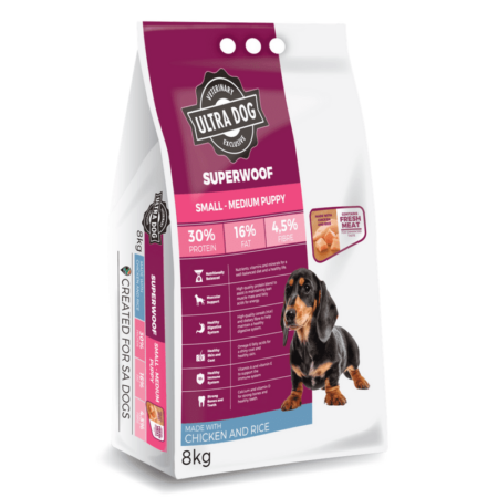 Ultra Pet Superwoof Small - Medium Puppy Food (3kg)