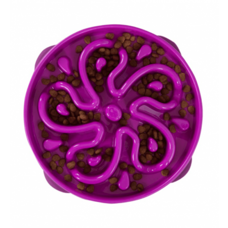 Outward Hound Fun Feeder Purple