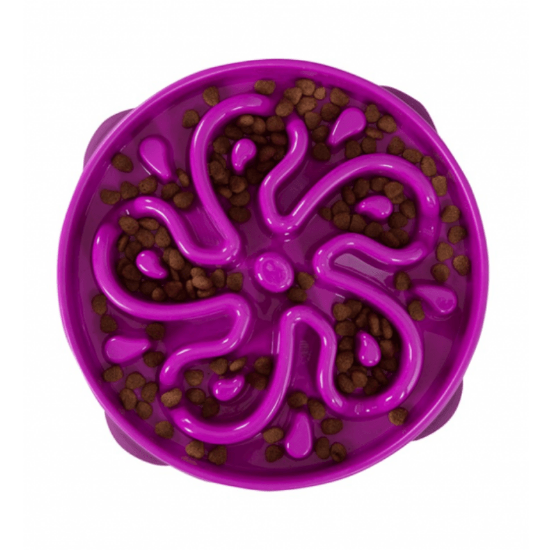 Outward Hound Fun Feeder Purple Mini