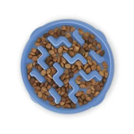 Outward Hound Fun Feeder Mini Blue
