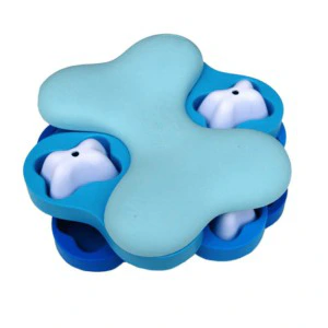 Outward Hound Tornado Interactive Dog Toy (Blue + Yellow)