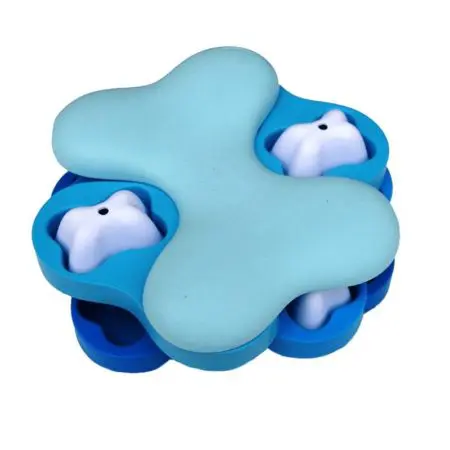 Outward Hound Tornado Interactive Dog Toy (Blue + Yellow)
