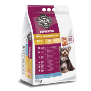 Ultra Pet Superwoof Small To Medium Adult Chicken And Rice Dog Food (8kg)