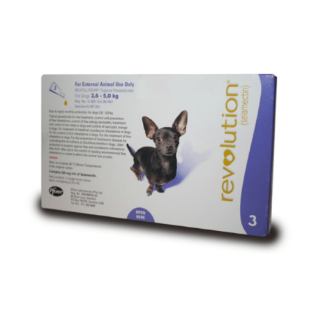 Revolution For Small Dogs (2.6-5kg)