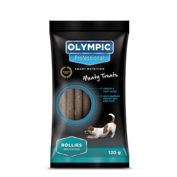 Olympic Professional Rollies Dog Treats (120g)