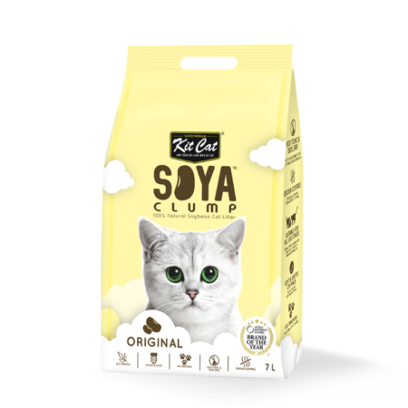 Kit Cat Soya Clumping Cat Litter Original (2.8kg)