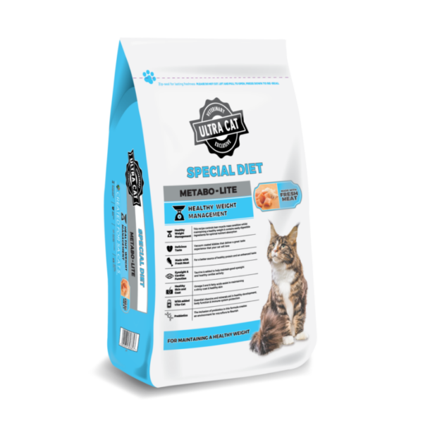 Ultra Cat Special Diet Metabo-Lite Cat Food Special (2kg+2kg Free) - Image 2