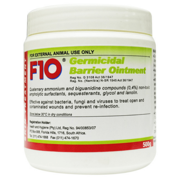 F10 Germicidal Barrier Ointment (500g)