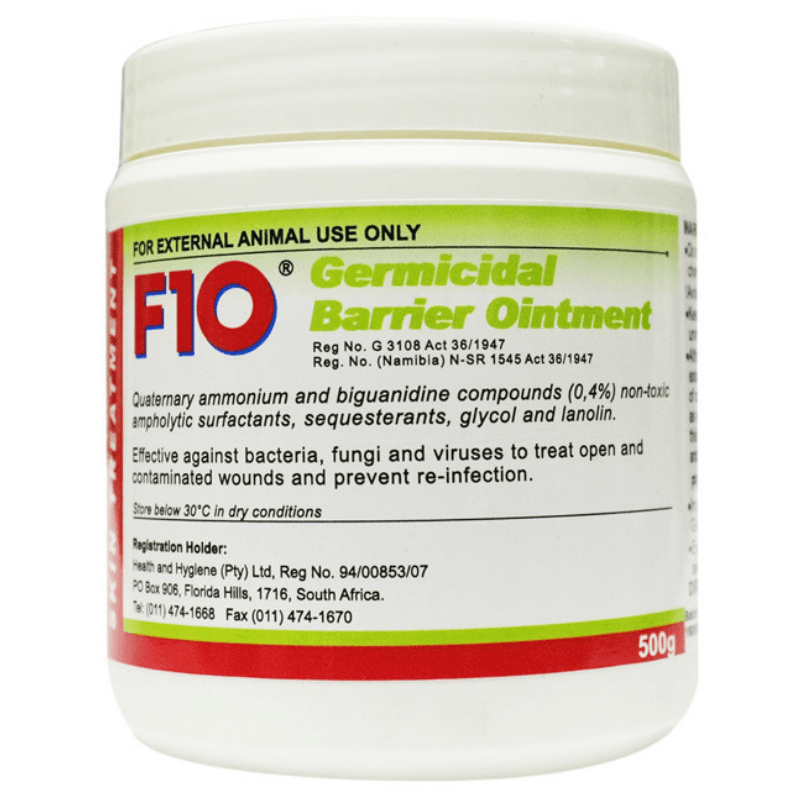 F10 Germicidal Barrier Ointment (500g)