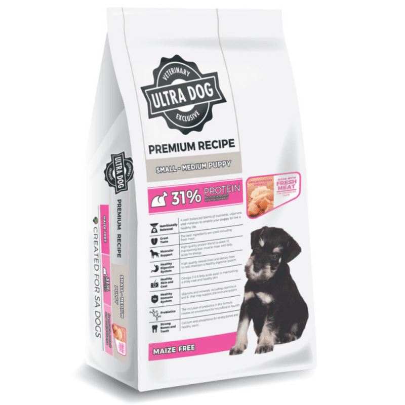 Ultra Pet Premium Small And Medium Puppy Food 3kg