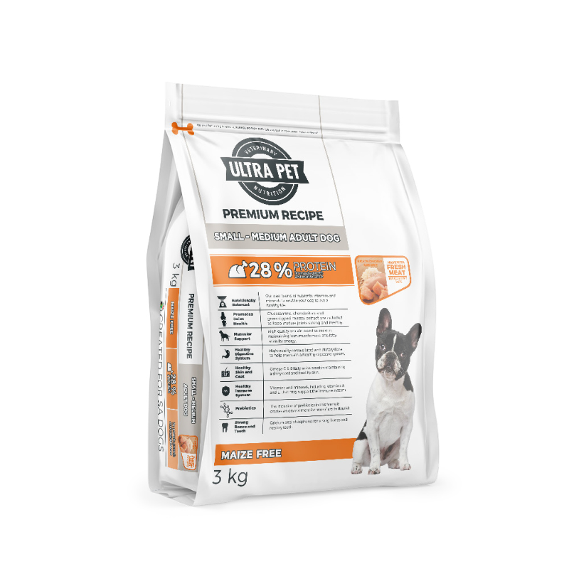 Ultra Pet Premium Small To Medium Adult Dog Food (3kg)