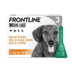 Frontline Plus For Dogs 3 pack (0-10kg)