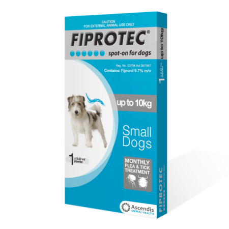 Fiprotec Spot On For Small Dogs (Under 10kg)