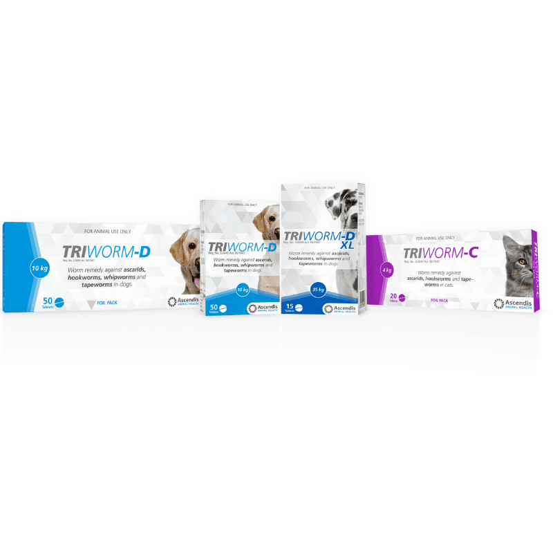Triworm Dewormer Cats (20 Pack) - Image 2