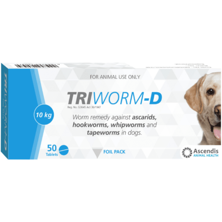 Triworm Dewormer Dog (Single Tablet)