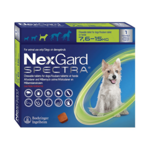 NexGard Spectra For Medium Dogs (7.6-15kg)