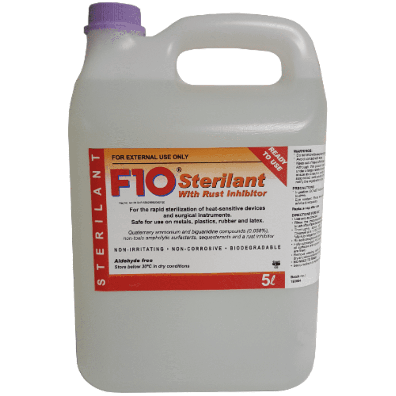 F10 Sterilant With Rust Inhibitor (5l)