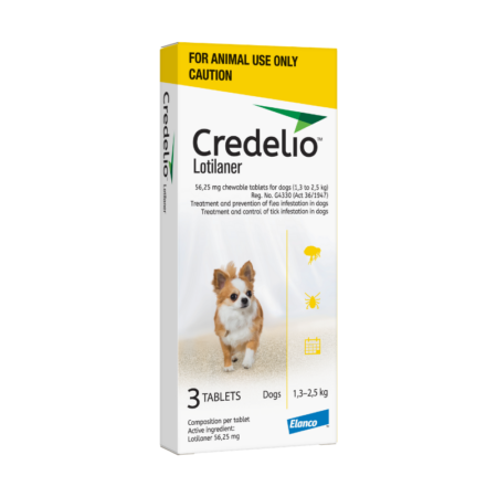 Credelio For Miniature Dogs (1.3-2.5kg)