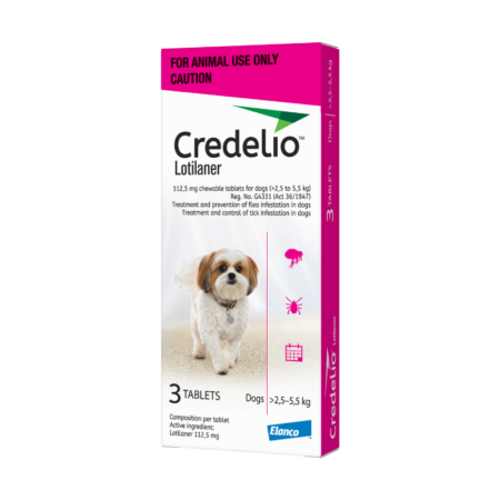 Credelio For Small Dogs (2.5-5.5kg)