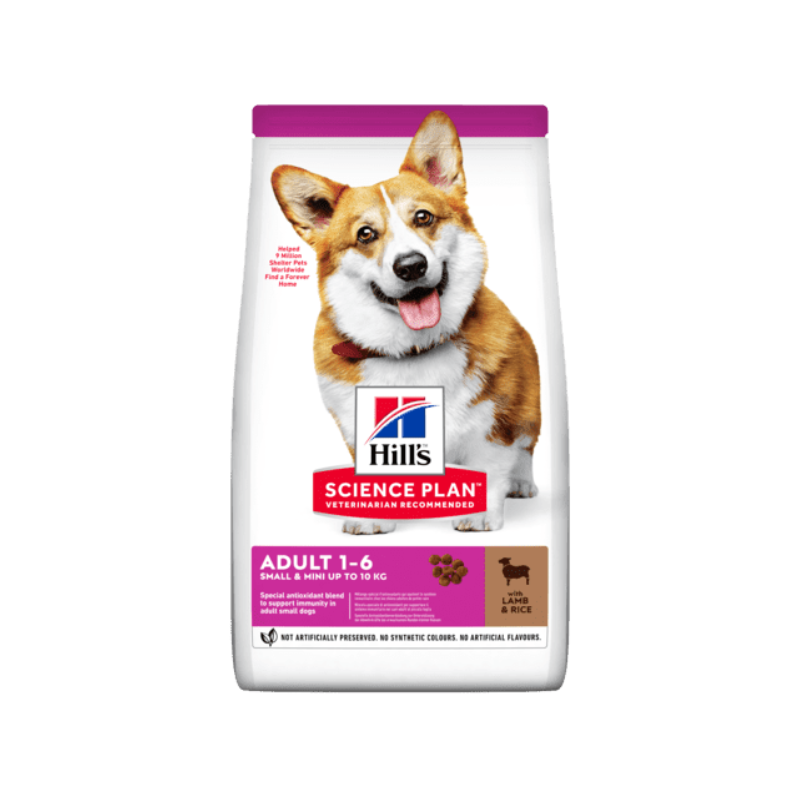 Hills Adult Mini Lamb & Rice Dog Food (1.5kg)