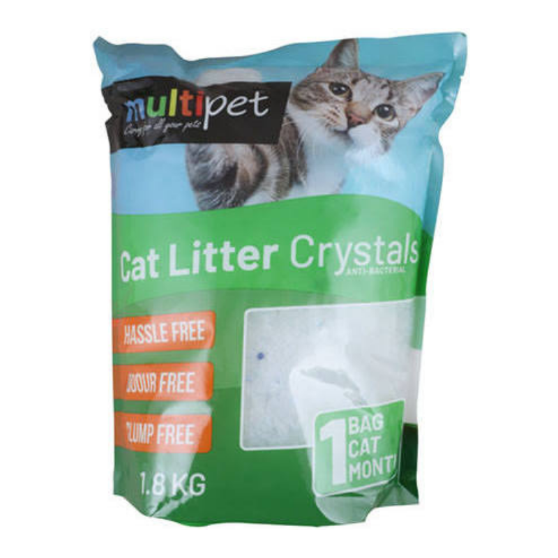 MultiPet Cat Litter Crystals Bulk (1.8kgx8)