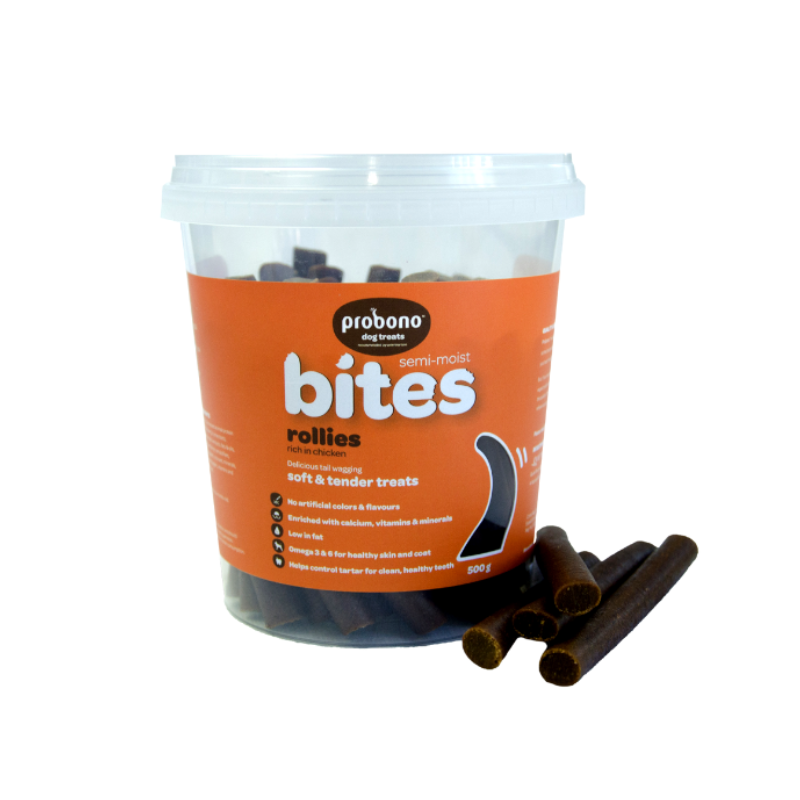 ProBono Bites Rollies Treats (500g)