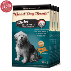 Ricky Litchfield Good Dog Treats Bacon (450g)