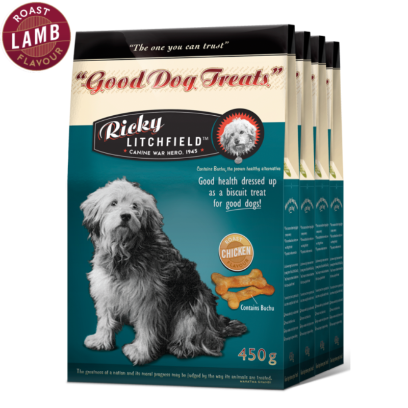 Ricky Litchfield Good Dog Treats Lamb (450g)