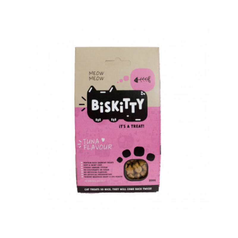 Biskitty Tuna Cat Biscuits (200g)