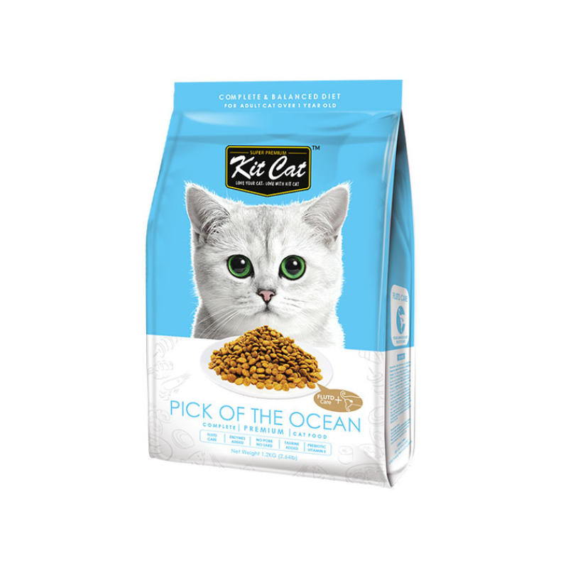 Kit Cat Pick Of The Ocean (Urinary Care) Dry Cat Food (1.2kg)