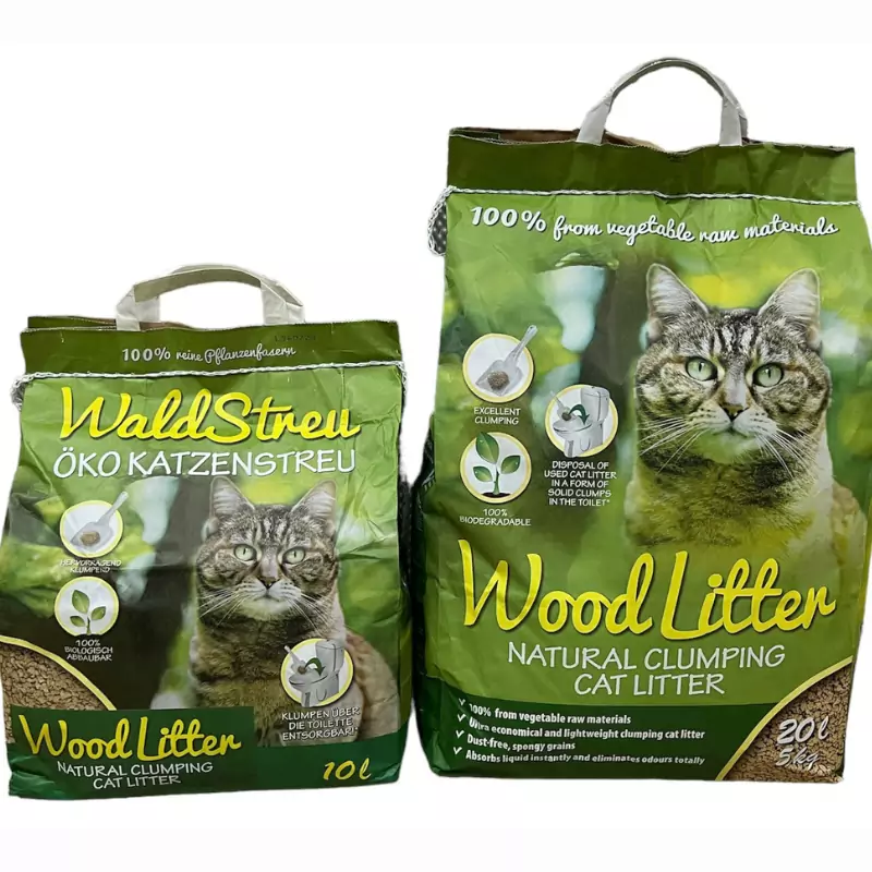 Agros Wood Cat Litter (2.5kg) - Image 2