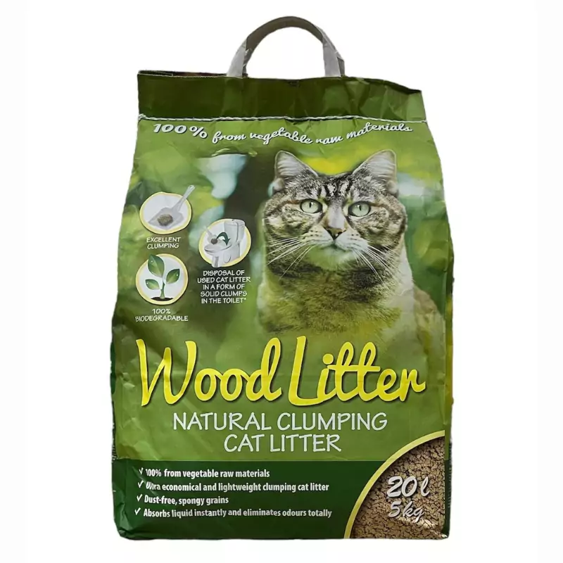 Agros Wood Cat Litter (5kg)
