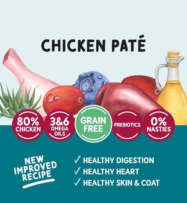 Naturo Cat Chicken Paté Pouch (85g x 12) - Image 3