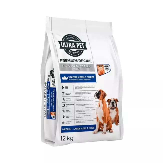 Ultra Pet Premium Medium To Large Brachycephalic Dog Food (3kg)