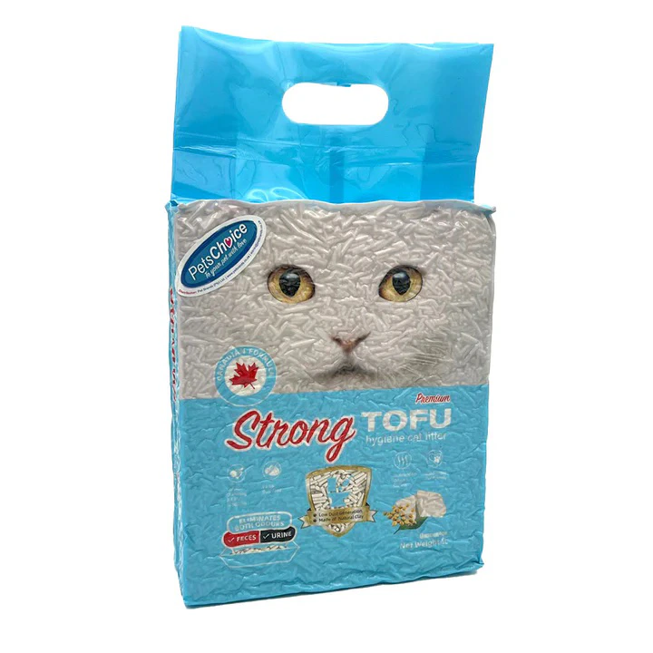 Pets Choice Strong Tofu Premium Cat Litter - Natural (2.5kg)