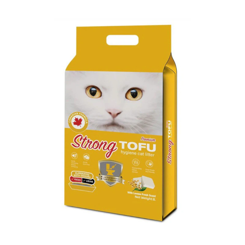 Pets Choice Strong Tofu Premium Cat Litter - Lemon (2.5kg)
